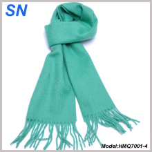 Clássico Premium Unisex Plain Cor sólida Winter Fringe Scarf